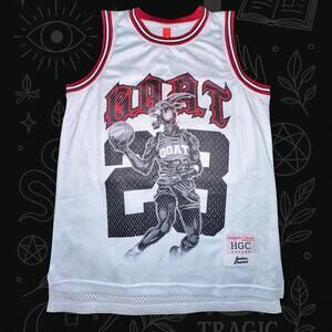 Headgear Classics Michael Jordan GOAT Jersey NWT Size XS Chicago Bulls Style